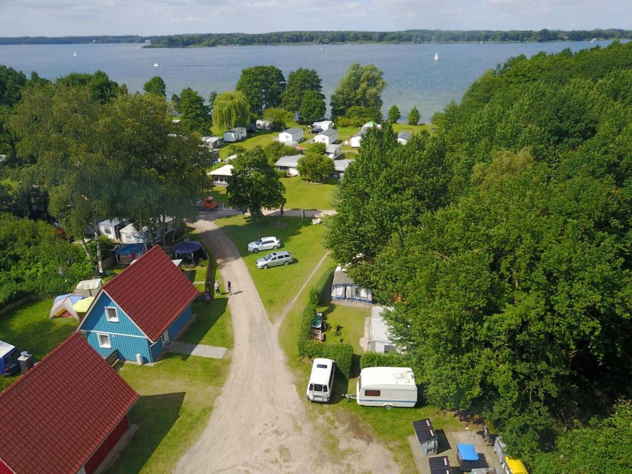 Wald- und Seeblick Camp Zislow Exterior foto